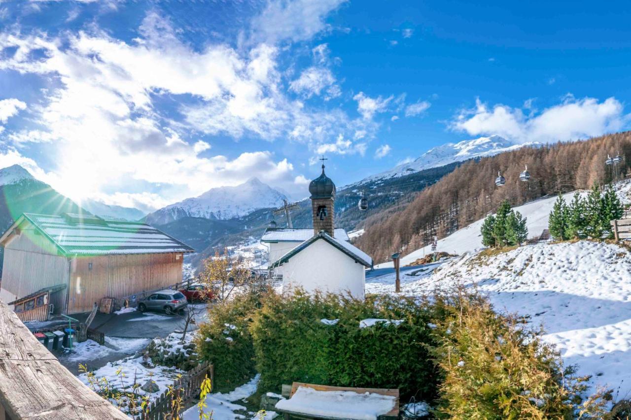 Pension Gruenwald Hotel Sölden Exterior foto